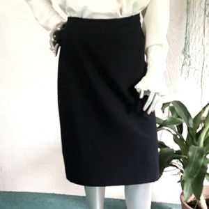 Marks & Spencer Classic Pencil Navy Skirt